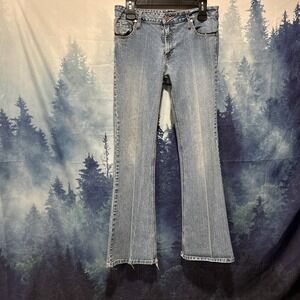 Vintage Y2K Zoey Beth Women's Bootcut Denim Jeans 9/10 Medium Wash Stretch‎